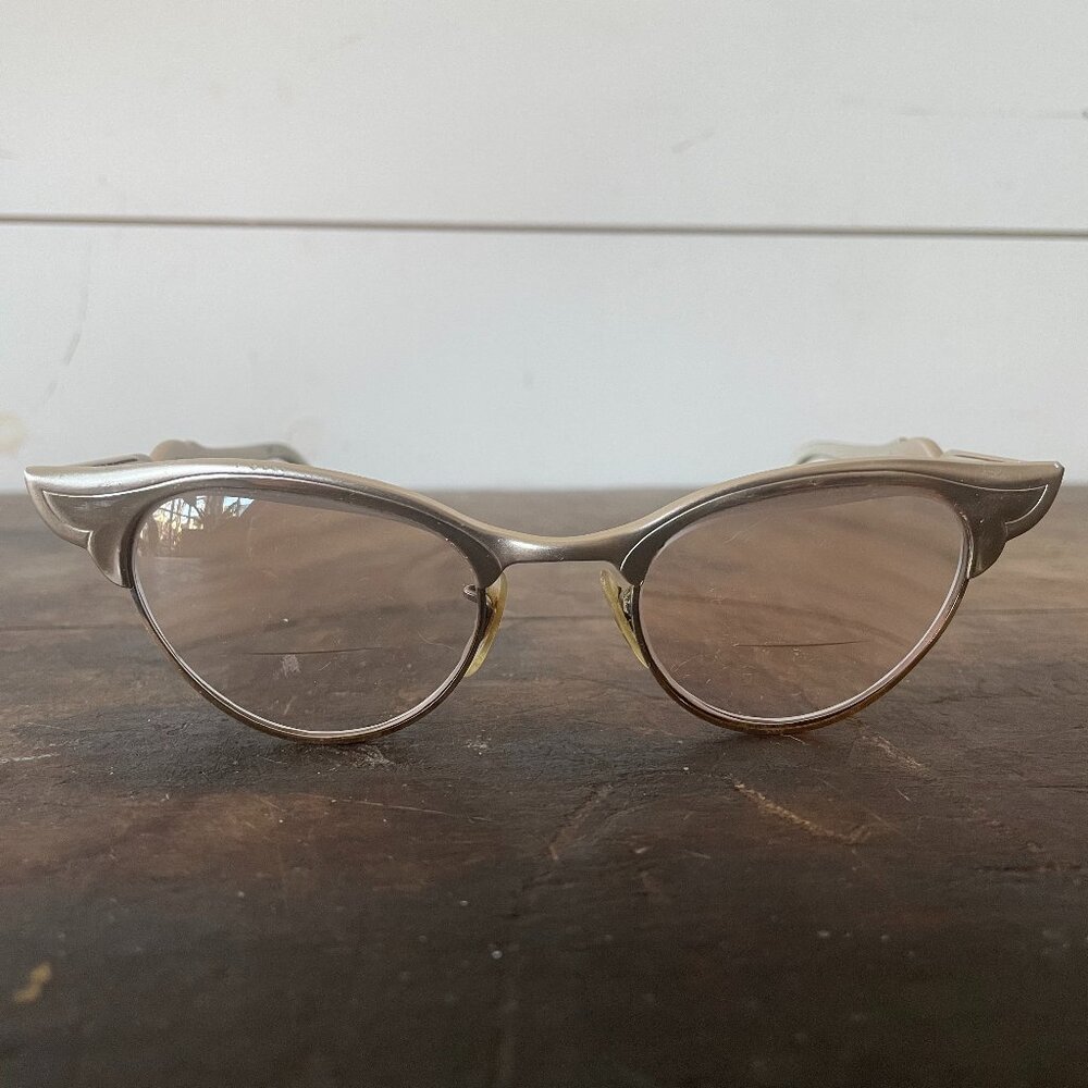 Vintage-Metal-Women's Eyeglasses